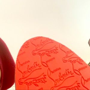 Christian Louboutin AUTHORIZED LOGO SOLE REPAIR
